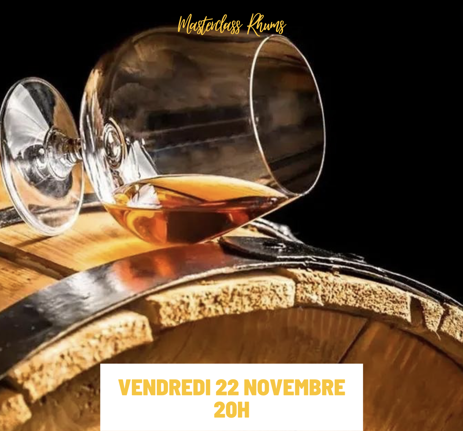 soirée masterclass dégustation rhums avec la compagnie des Indes, monymusk, el Dorado